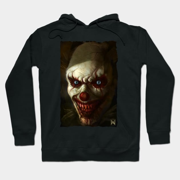 Evil Clown Hoodie by Dmon28